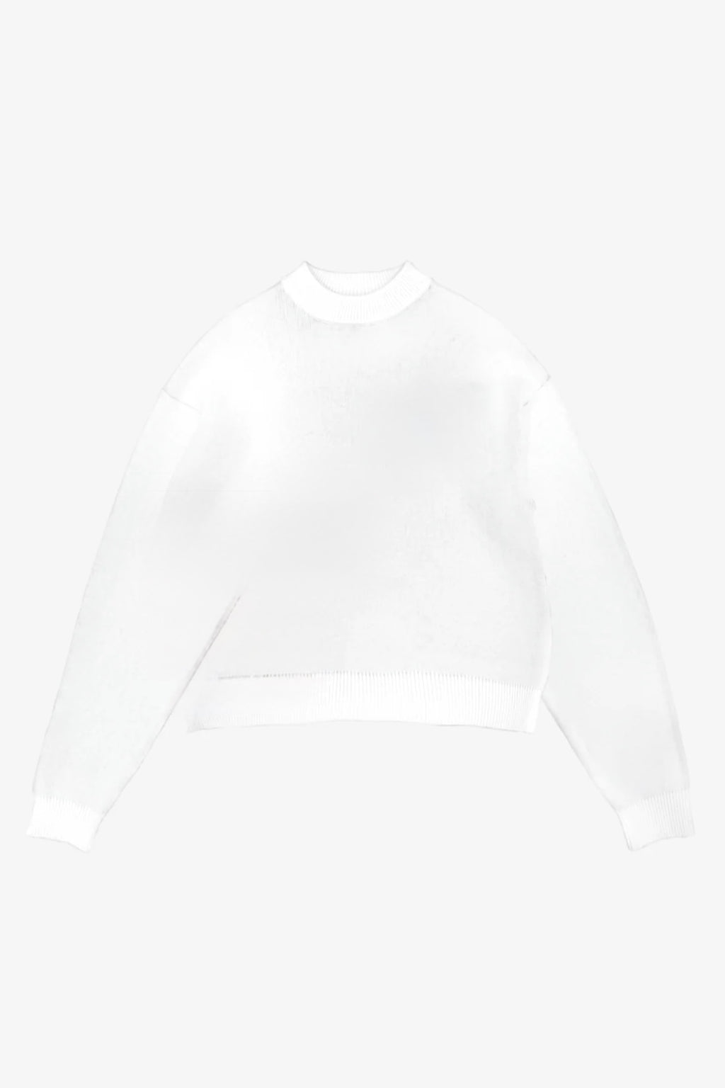 savexxo KNIT SWEATER SNOW WHITE