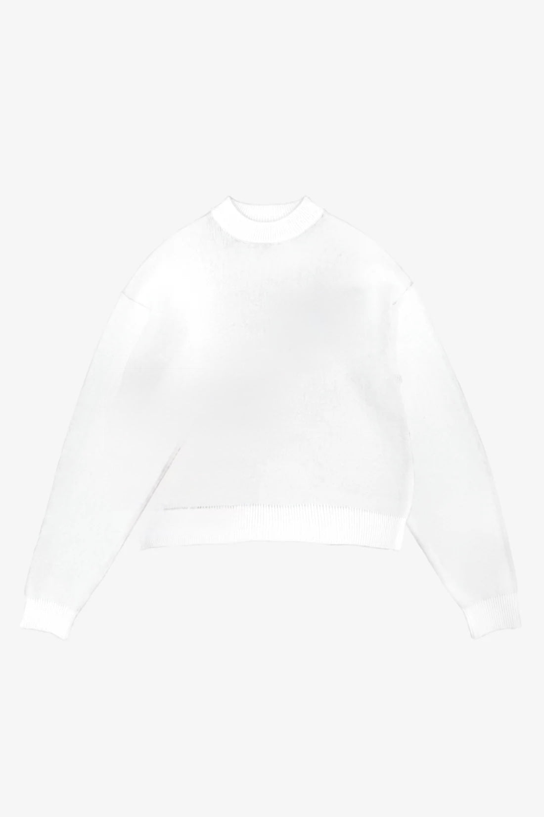 savexxo KNIT SWEATER SNOW WHITE