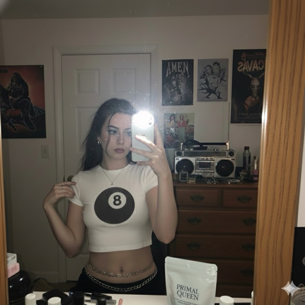 8 ball Baby tee